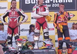 Il podio S1 del Gran Premio Alpi del Mare 2006